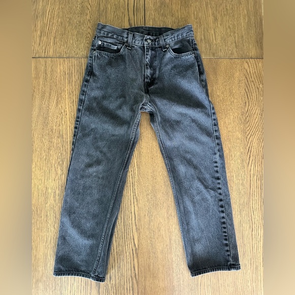 Men’s 505 Levi's Black Jeans - Picture 1 of 4